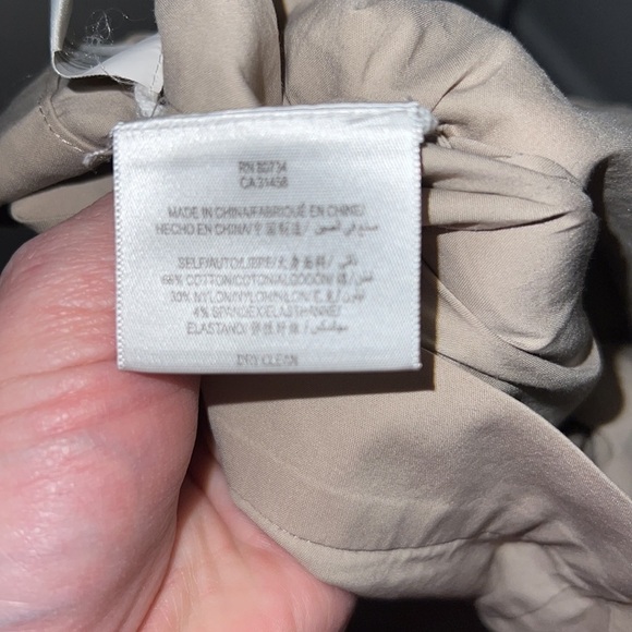 BCBG MAXAZRIA Tiered Ruffle Boho Y2K Beach Dirty Dancing Strapless Mini Dress - Picture 7 of 7